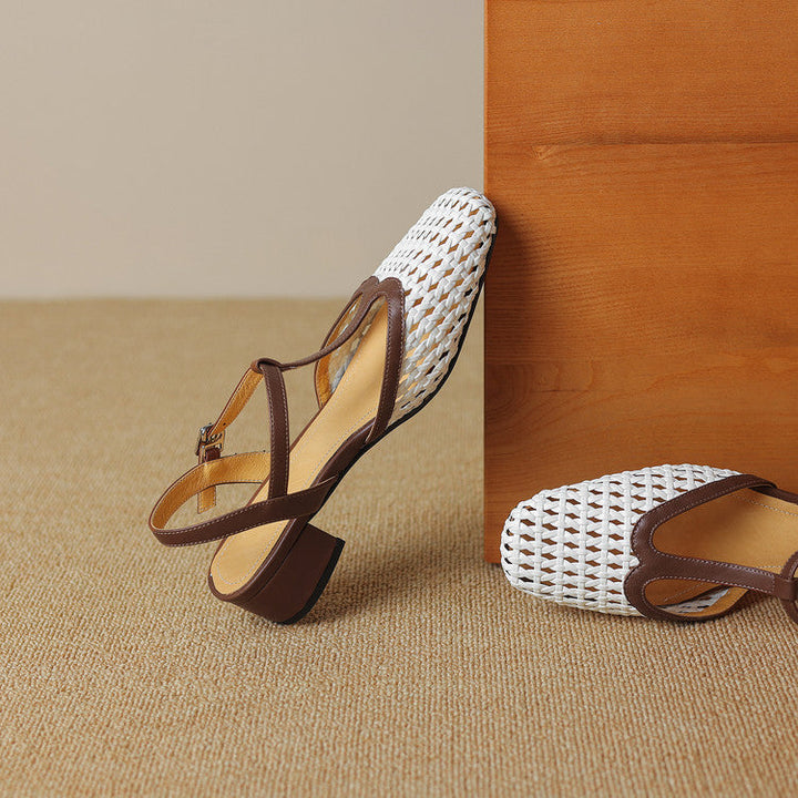 Estelle Braided Heels