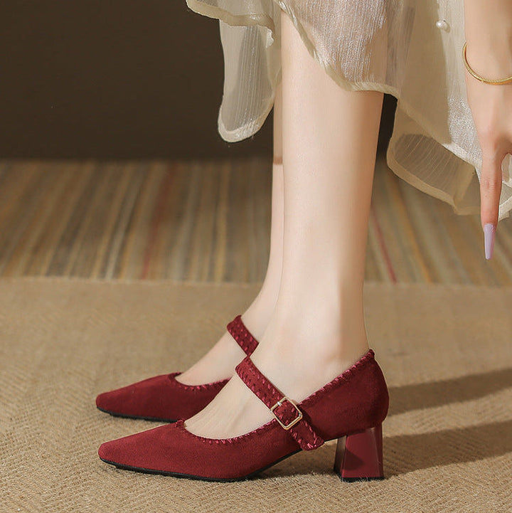 Capri Suede Heels