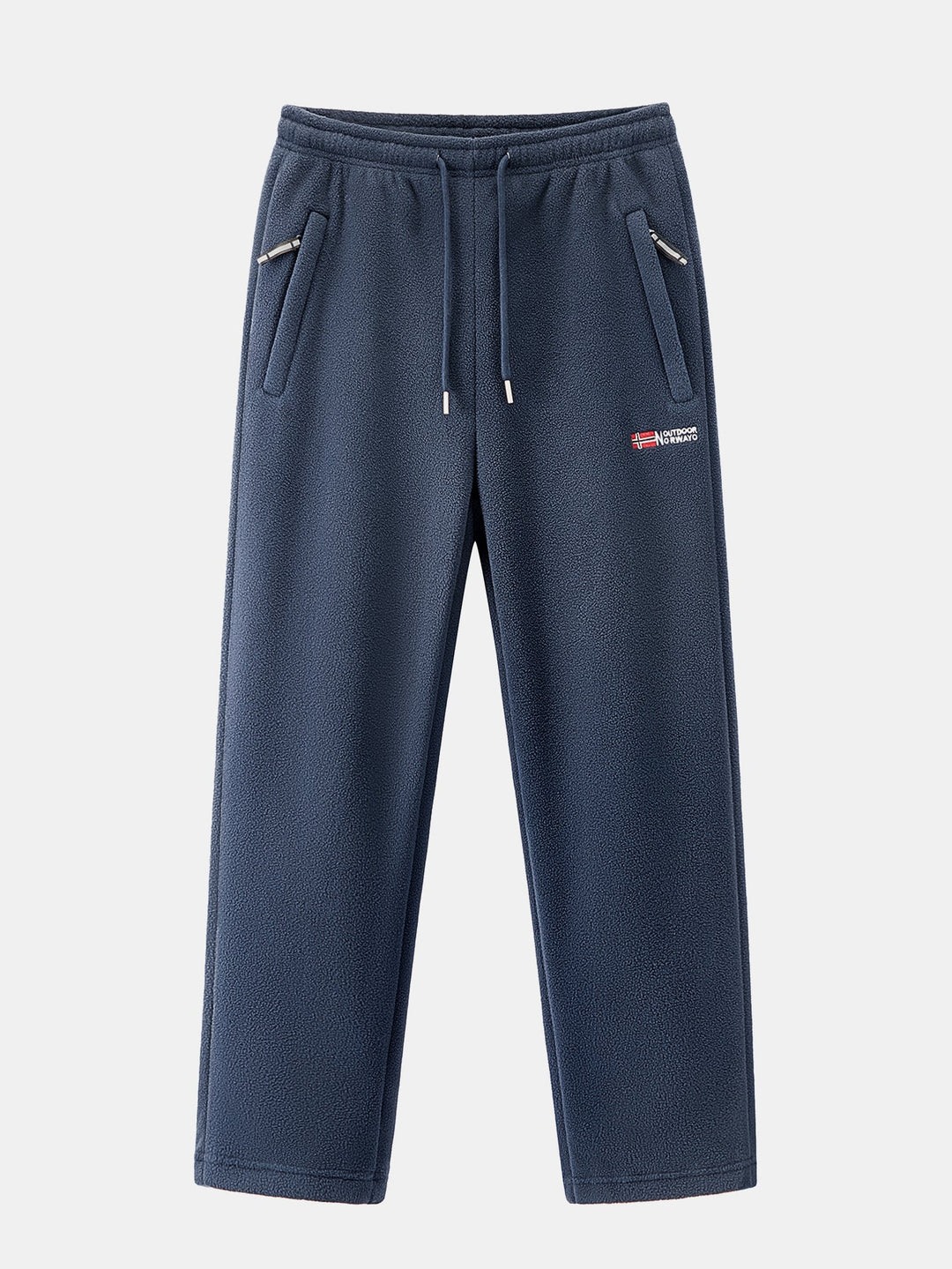 Teddy Lined Straight Leg Polar Fleece Pants