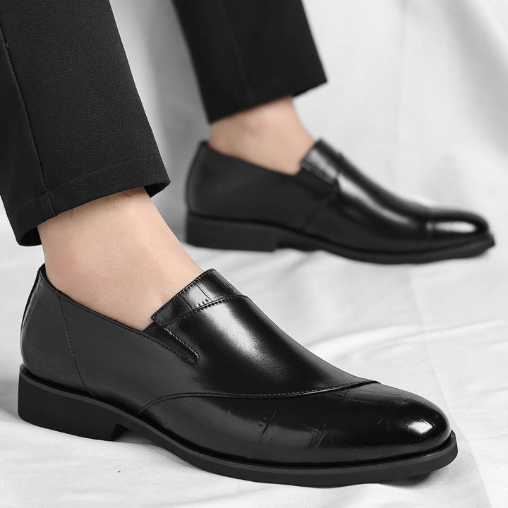 Lurex Leather Loafers