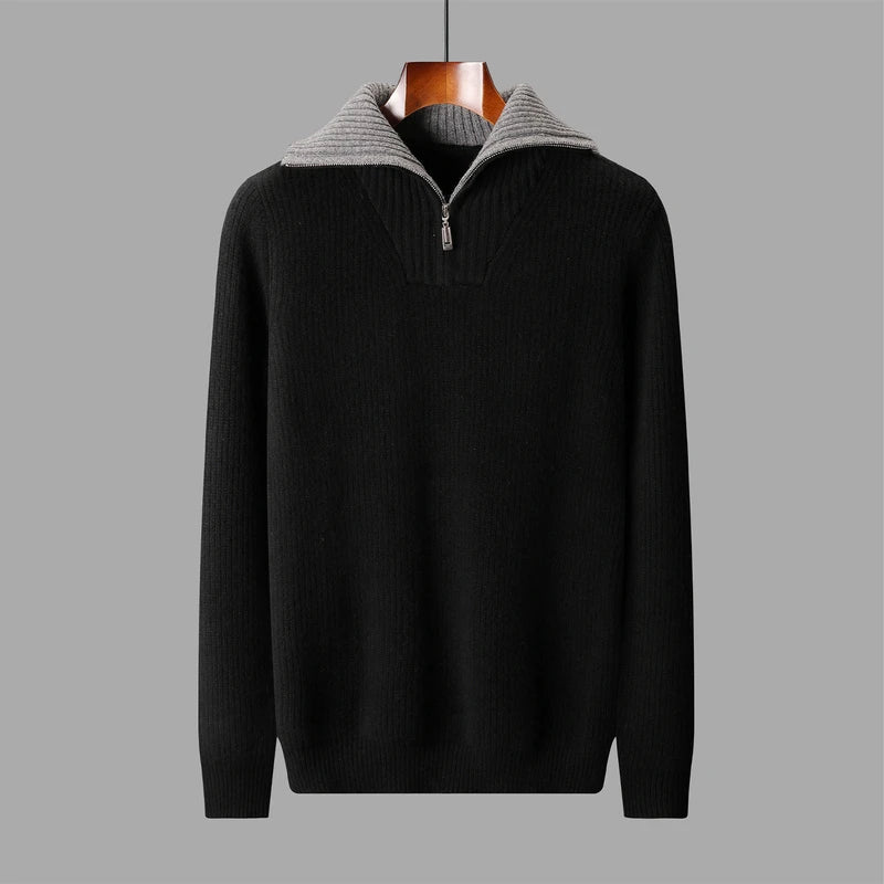 Vermont Wool Quarter Zip