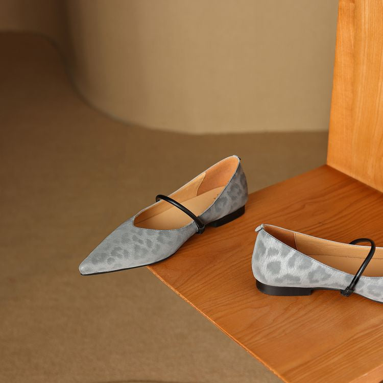 Calista Leather Flats