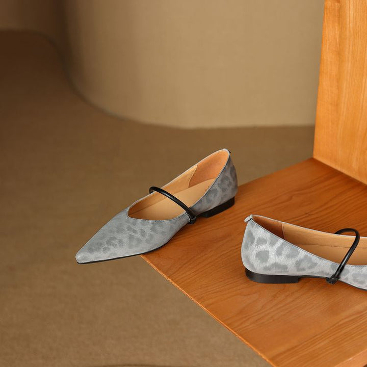 Calista Leather Flats