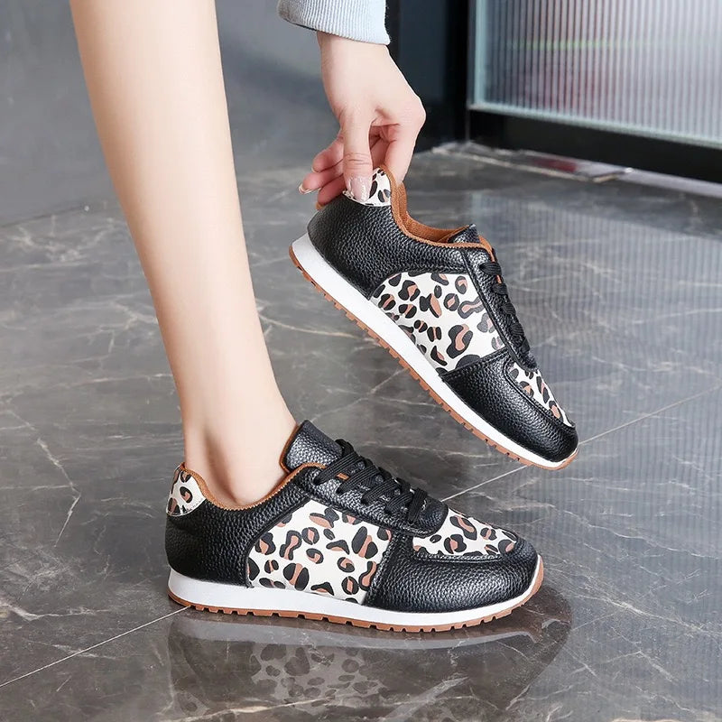 Savannah Leopard Sneakers