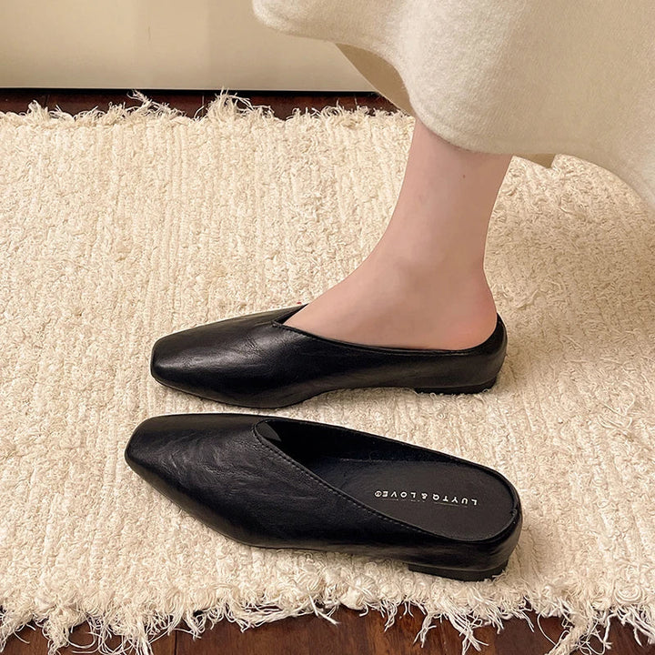 Vale Leather Flats