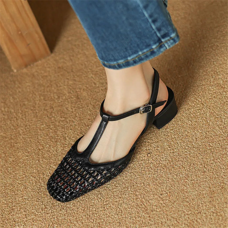 Estelle Braided Heels