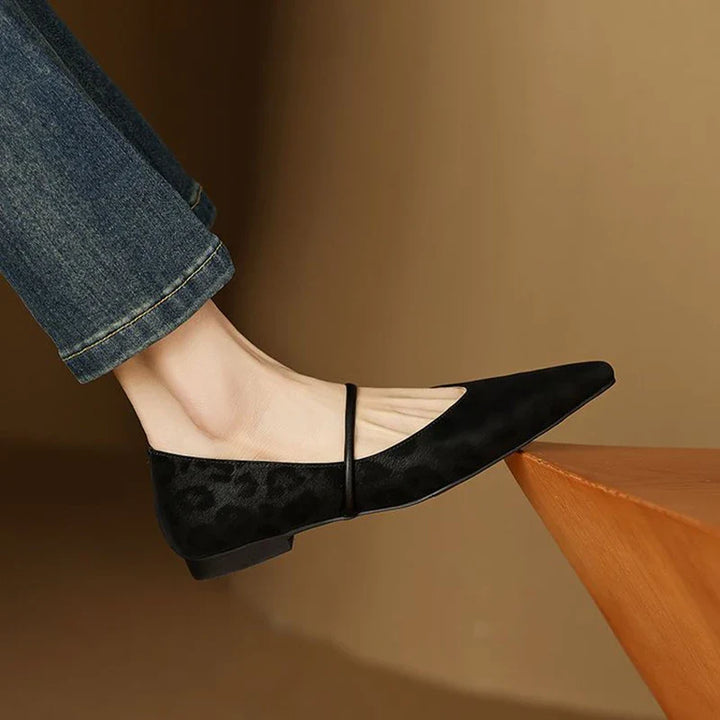 Calista Leather Flats