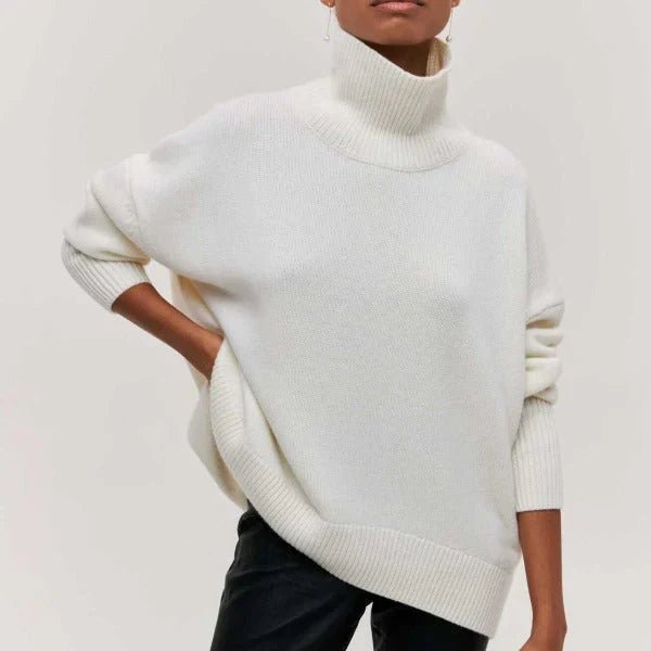 ARIA OVERSIZED TURTLENECK SWEATER