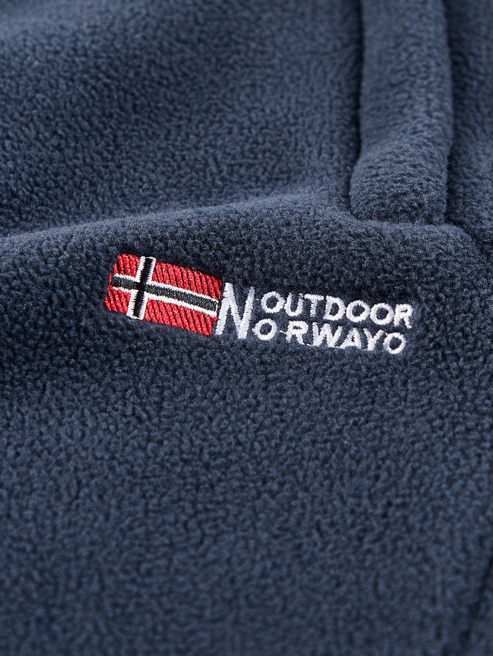 Teddy Lined Straight Leg Polar Fleece Pants